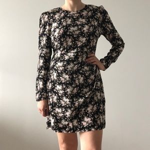 Club Monaco Silk Floral Dress